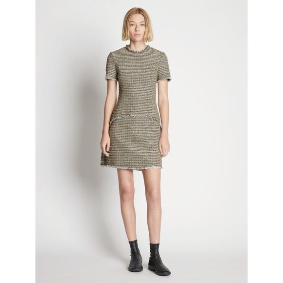 NWOT PROENZA SCHOULER Tweed Mini Dress size US 8/ M - Picture 1 of 10